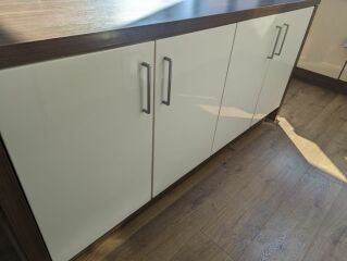 Converting kitchen island cupboards to drawers
