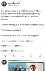 Elon Musk's latest tweet tonight! Delighted he's advocating for children. They need a powerful voice speaking out on their behalf. Pendulum is swinging! 