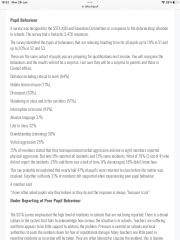 Is behaviour out of control in a lot of schools?
