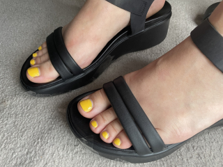 Sandals for a city break