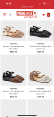 Sandals not open toed with support