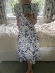 What size would you say I am? And could I wear this dress for work? 