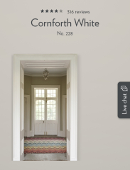 To paint my living room… magnolia 🥸