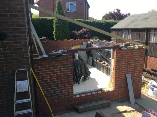 Self build extension 