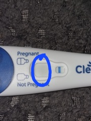 2 lines on first response but negative digital