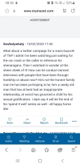 Scofield thread about rumours - 2019