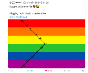 LGBTQ etc revised flag.