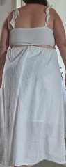 Hide back in this dress? Or do I give up!.