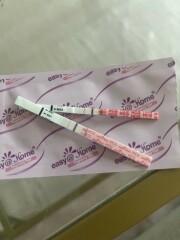 Wandfo & Easy@Home Test - line stopped darkening - is it a chemical?