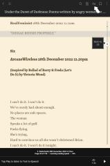 A Mumsnet thread about a book about a Mumsnet thread “Under the Duvet of Darkness” written by the women of Mumsnet THREAD 2