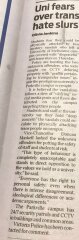 2 contradictory news articles about the same crime - which is true?