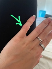Left handers - finger protection.