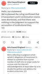 Gender-critical feminist wins harassment claim against Arts Council England over trans row