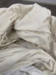 Mattress protector disintegrated in washing machine