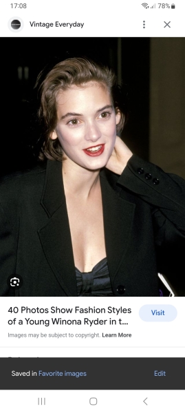 Who did you want to look like when you were 18?