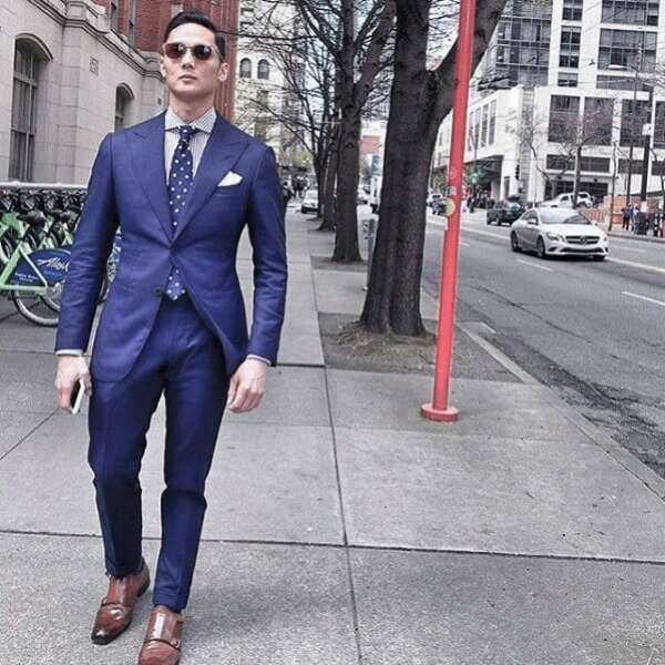 What suit colour for a man looks nicer?
