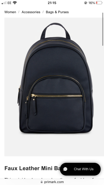 rucksack/backpack that works as a handbag