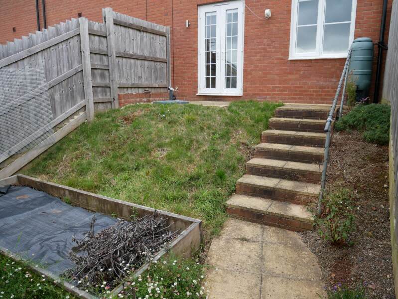 Any ideas what to do with this grassy slope?