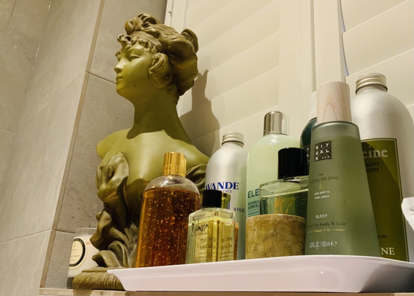 Bathroom window sill - Whats on yours ?