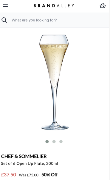What are your favourite champagne glasses?