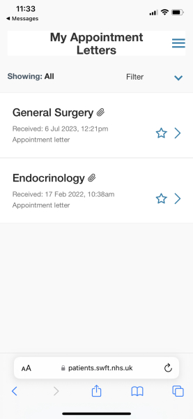 THYROID PROBLEM. General surgery scare