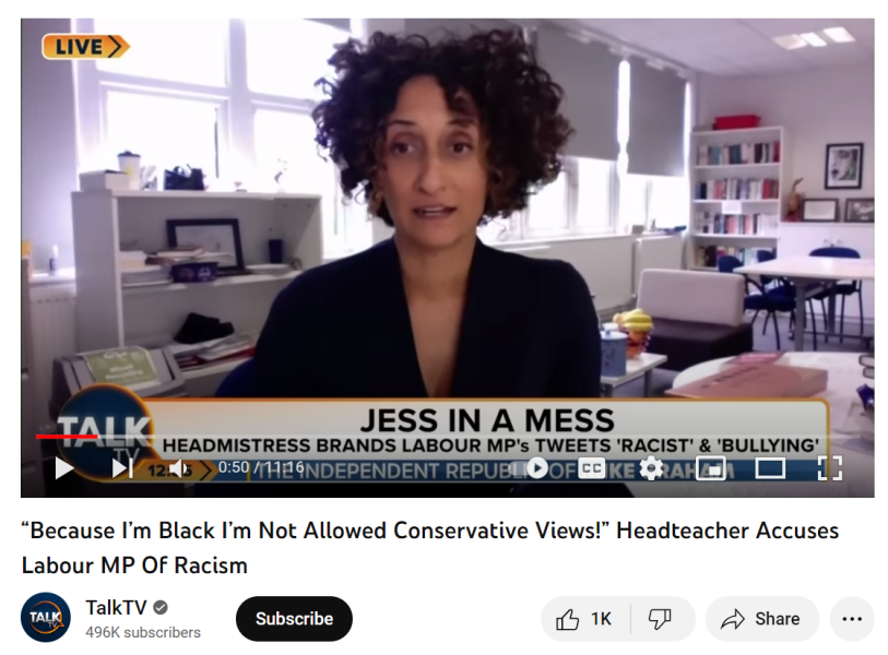 Is this the mother of all calling out - Katherine Birbalsingh