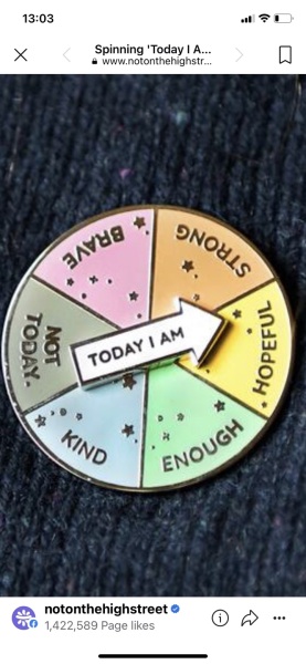 Gender fluid badge