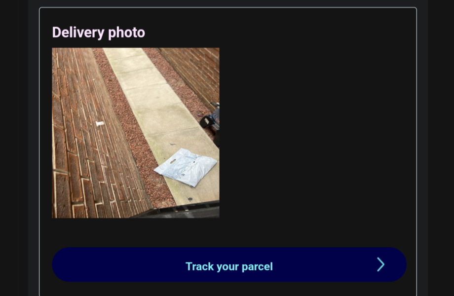 We have left your item in your safe place - epic fails 