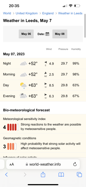 Why is the weather so shit?