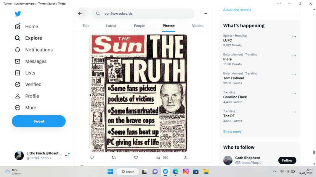 To think Rupert Murdoch should burn in the fires of hell
