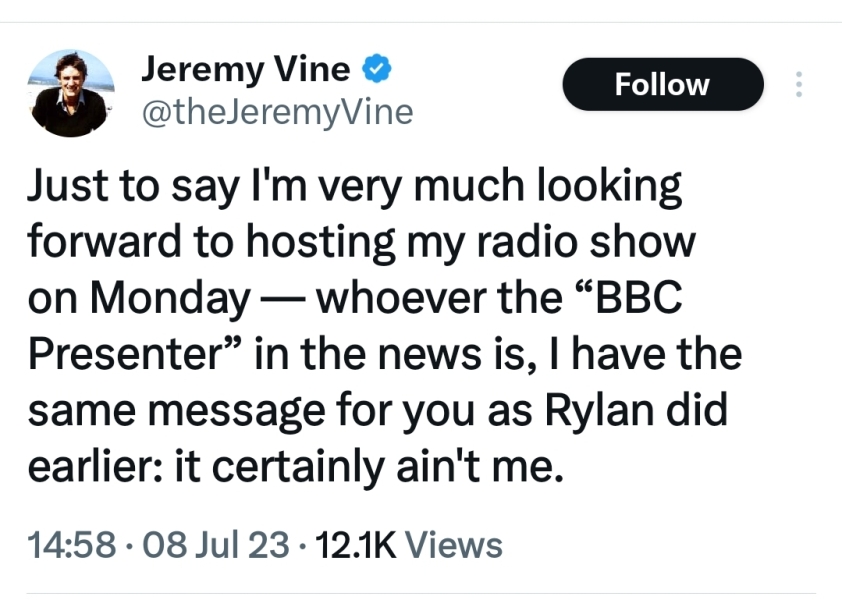 Who do you think is the BBC presenter who has been suspended?