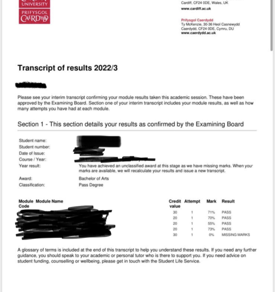 Does DD have any recourse with uni?