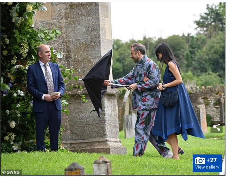 George and the wedding email