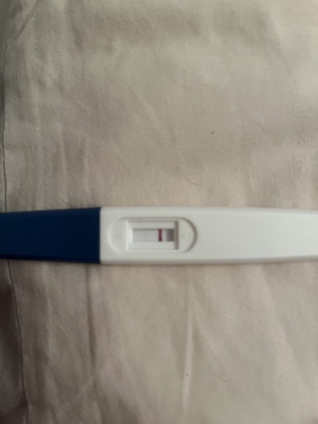 POAS, very faint positive!