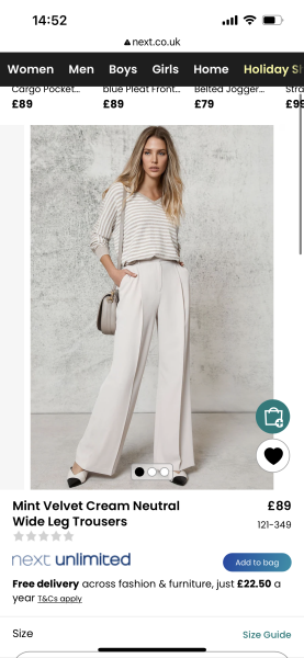 Where’s best for tailored trousers?