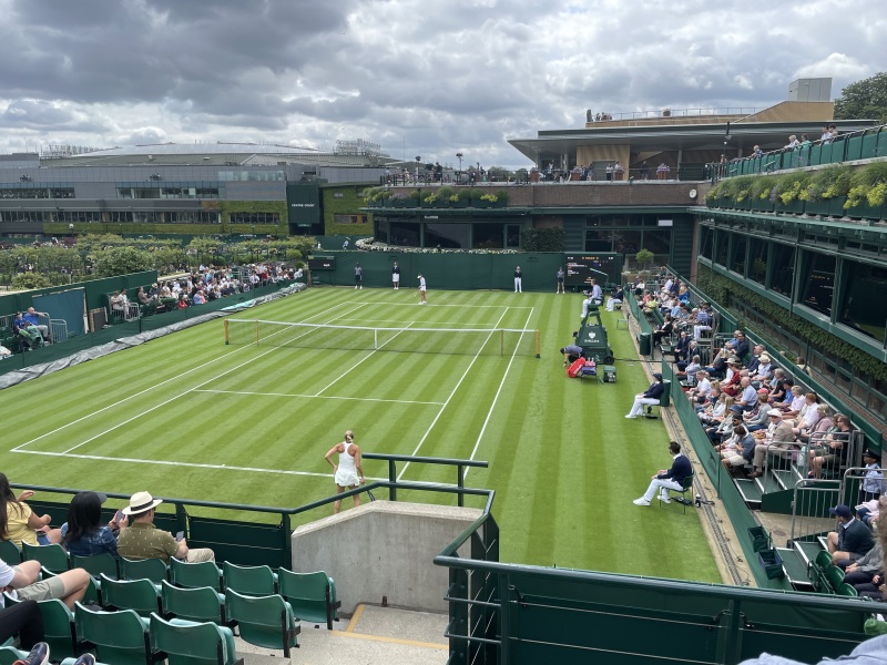 Tennis: Finding our feet on the grass!