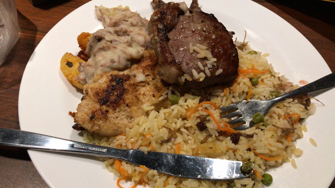 Steak to the boil
