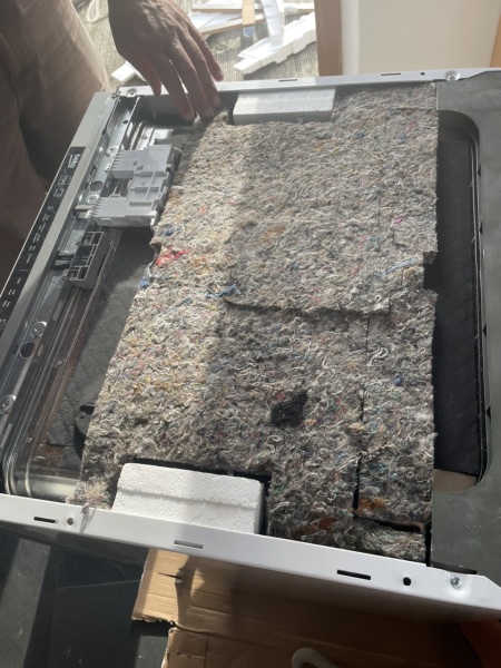 Beko dishwasher - polystyrene???