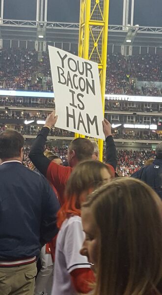 To think that bacon which remains in the pack once opened 