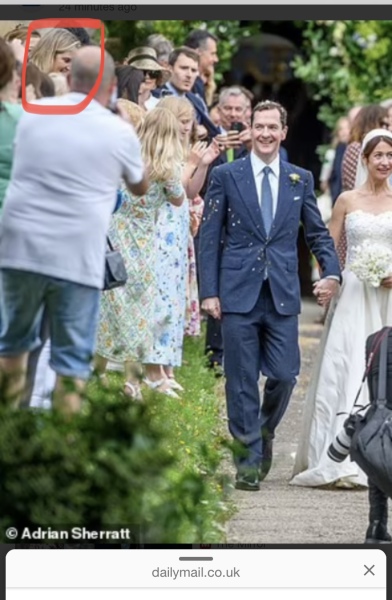 George and the wedding email