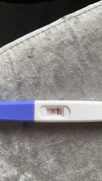 Thinner blue line, evap or faint positive?