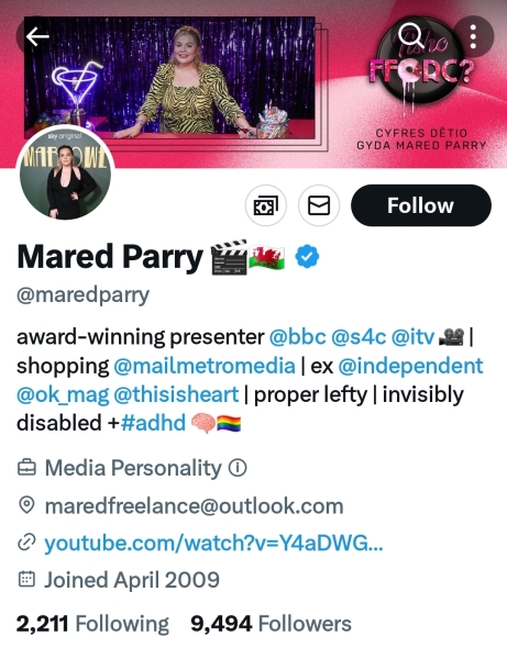 TV presenter allegations