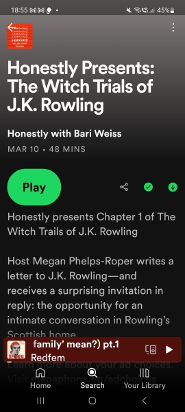 Could anyone recommend a podcast?