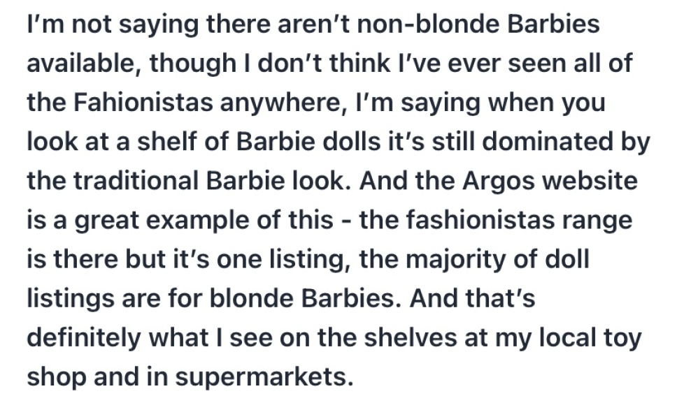 Scheme to give Barbie dolls to primary school children