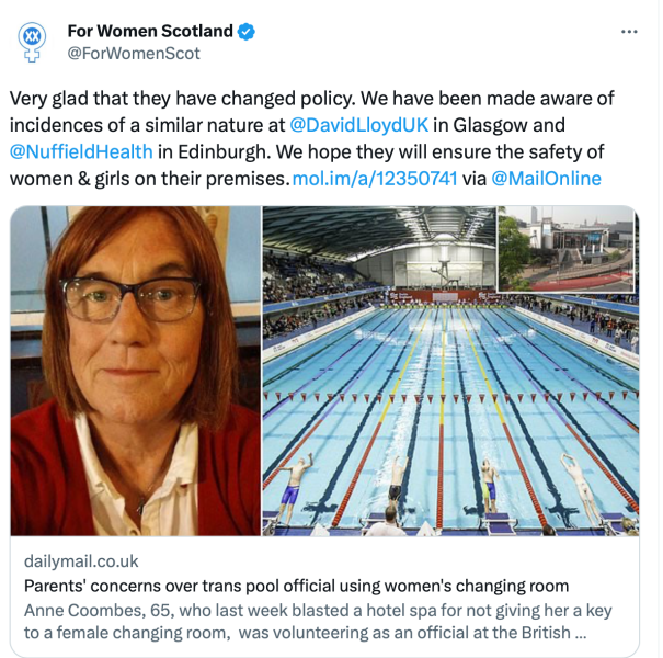 Pool rules changed after outcry over trans official in change room