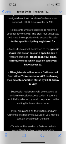 Taylor Swift Tickets - please help me figure it out!