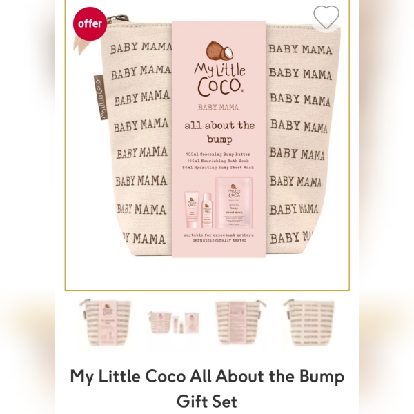 To buy my pregnant friend a present already?