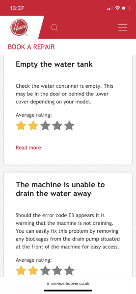 What does this mean on my washing machine?