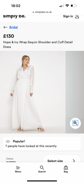 Help me find a wedding dress