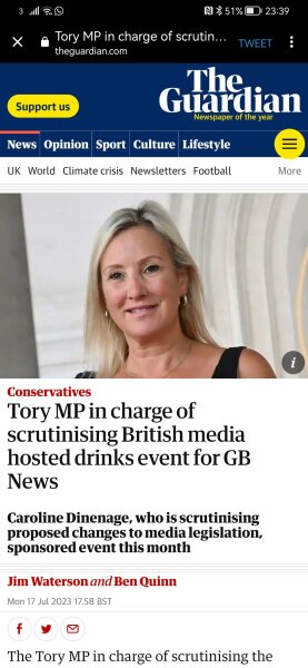 Dan Wootton trending on Twitter...